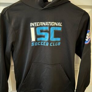 Augusta Sportswear made sweatshirt.  International Soccer Club